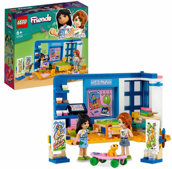 Bild 1 von LEGO® Konstruktionsspielsteine Lianns Zimmer (41739), LEGO® Friends, (204 St), Made in Europe
