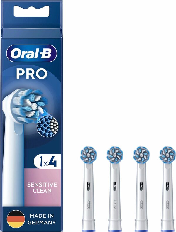 Bild 1 von Oral B Aufsteckbürsten Pro Sensitive Clean, X-förmige Borsten
