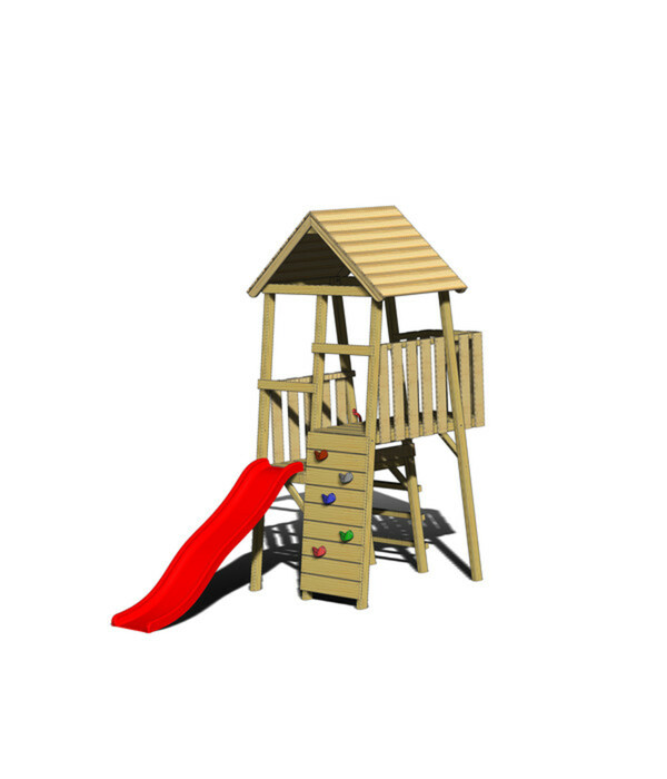 Bild 1 von Wendi Toys Spielturm Hase, ca. B110/H270/T260 cm