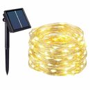 Bild 2 von Salcar LED Solarleuchte 10m/20m LED Solar Lichterkette Solarleuchten Außen, warmweiß