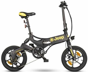 Jeep E-Bikes E-Bike FR 6020, 1 Gang, Kettenschaltung, Heckmotor 250 W, (mit Akku-Ladegerät)