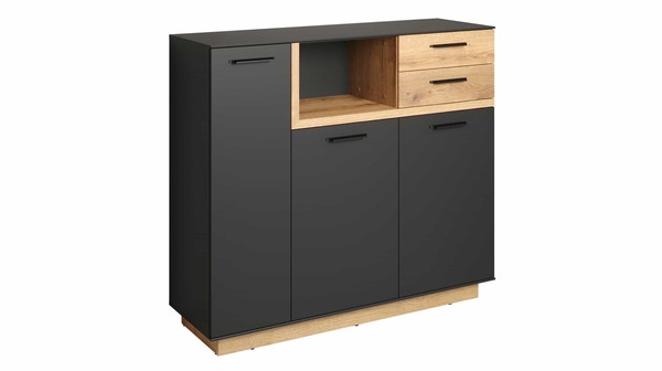 Bild 1 von Highboard anthrazit Coast Evoke Eiche 113 cm - SYNNAX