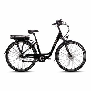 SAXONETTE 28'' E-Citybike Vorderradmotor bis zu 130km, 7 Gang Rücktrittbremse City Plus E-Bike