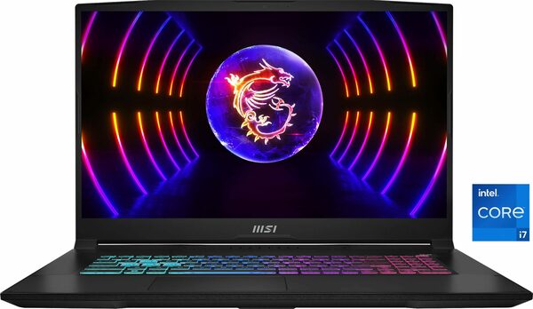 Bild 1 von MSI Katana 17 B12VFK-406 Gaming-Notebook (43,9 cm/17,3 Zoll, Intel Core i7 12650H, GeForce RTX 4060, 1000 GB SSD)