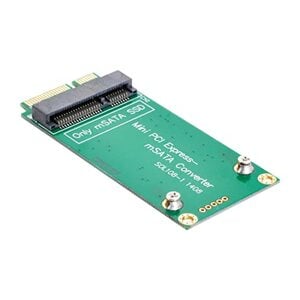 Cablecc mSATA-Adapter auf 3 x 7 cm-Mini-PCI-e SATA SSD für Asus Eee PC 1000 S101 900 901 900A T91, 3 x 5 cm