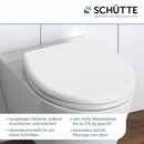 Bild 2 von Schütte WC-Sitz, mit Absenkautomatik und Schnellverschlusstechnik