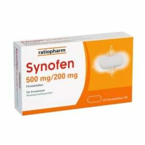 Synofen 500 Mg/200 mg Filmtabletten 20  St