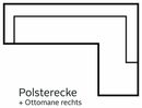 Bild 4 von COTTA Ecksofa, Kopf bzw. Rückenverstellung, wahlweise mit Bettfunktion und Bettkasten