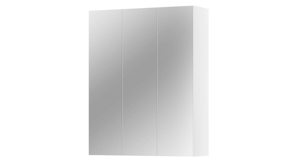 Bild 1 von Spiegelschrank 60 cm weiß - 3-türig - MICHIGAN