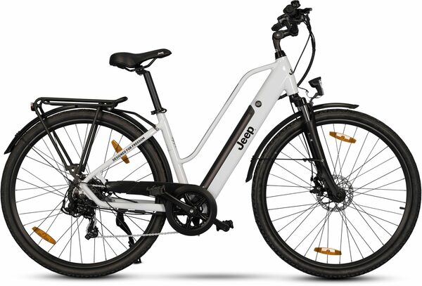 Bild 1 von Jeep E-Bikes E-Bike TLR 7011, 7 Gang, Kettenschaltung, Heckmotor 250 W, (mit Akku-Ladegerät)