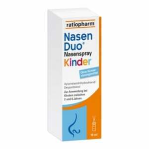 NasenDuo Nasenspray Kinder ratiopharm 10  ml