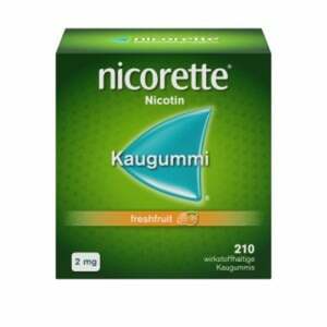 nicorette 2 mg freshfruit Kaugummi- Jetzt bis zu 10 Rabatt sichern* 210  St