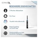 Bild 4 von Oral B Elektrische Zahnbürste Genius X, mit KI & Putztechnikerkennung, visuelle Andruckkontrolle, 6 Putzmodi