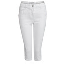 Bild 1 von Damen Capri-Jeans, einfarbig