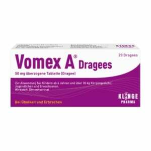 Vomex A Dragees 20  St