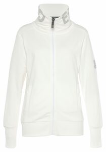 Elbsand Sweatjacke Alvis mit Logodruck am Kragen