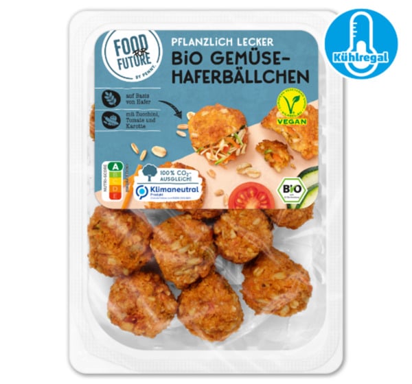 Bild 1 von FOOD FOR FUTURE Bio Gemüse-Haferbällchen*