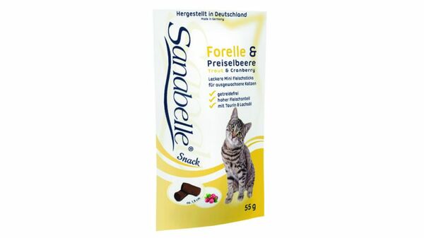 Bild 1 von Bosch Sanabelle Katzensnack Forelle und Preiselbeere