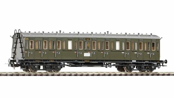 Bild 1 von PIKO H0 53332 H0 Abteilwagen 3. Klasse C4 DRG II