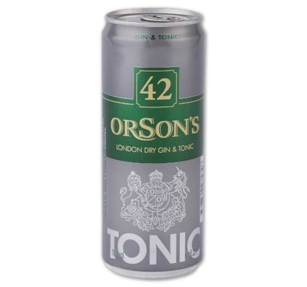 Bild 1 von ORSON`S Gin & Tonic