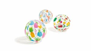 Intex - Aufblasbarer Wasserball „Lively Print Balls“ , sortiert, 1 Stück