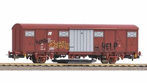 PIKO H0 58998 H0 Schienenreinigungswagen FS V mit Graffiti