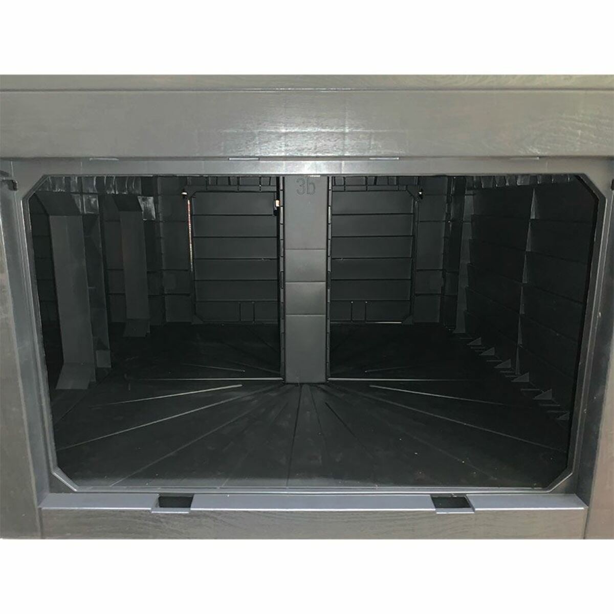 Bild 4 von Maxi-Hochbeet mit 2 Pflanzfächern 150x75x78cm Anthrazit