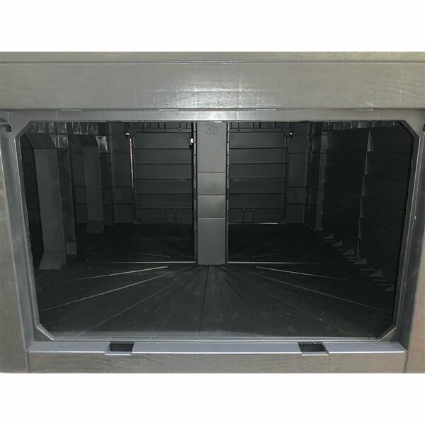 Bild 4 von Maxi-Hochbeet mit 2 Pflanzfächern 150x75x78cm Anthrazit