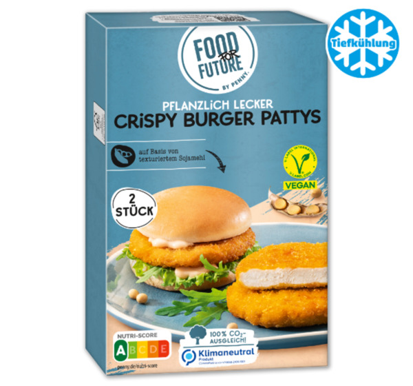 Bild 1 von FOOD FOR FUTURE Vegane Crispy Burger Pattys*