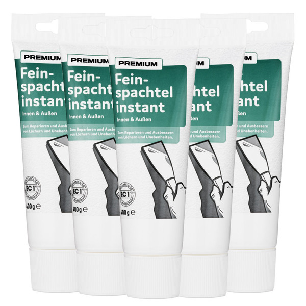 Bild 1 von Wilckens Farben Feinspachtel 0,4 kg - 5er Set