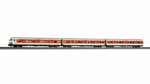 PIKO H0 58388 - 3er Set x-Wagen S-Bahn Nürnberg mit Steuerwagen DB IV