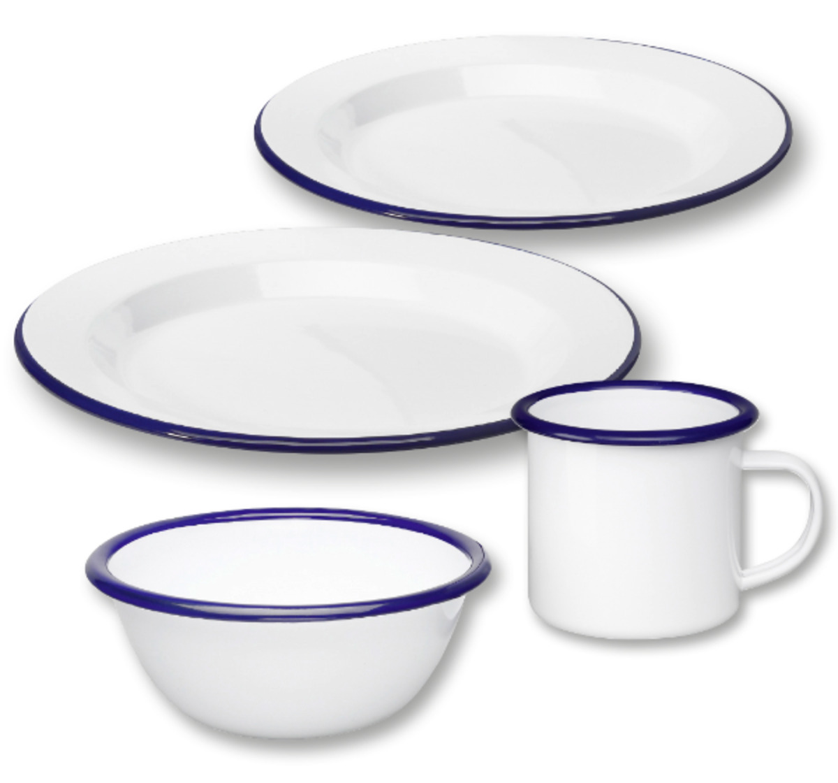 Bild 1 von HEDURA Emaille-Campinggeschirr*