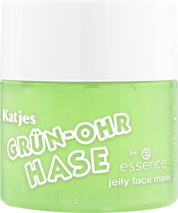 Bild 1 von essence Katjes GRÜN-OHR HASE jelly face mask 01 Keep Calm And Hop On!