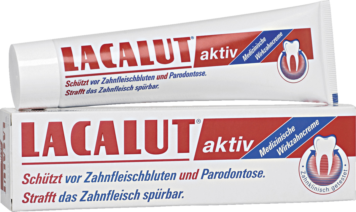 Bild 1 von LACALUT aktiv medizinische Zahncreme