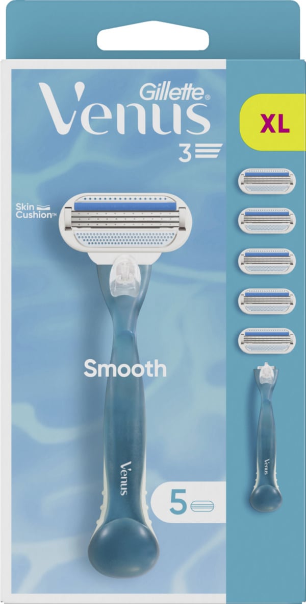 Bild 1 von Gillette Venus Smooth Rasierer mit 5 Klingen