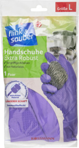 flink & sauber Haushalts Handschuhe Extra Robust Gr. L