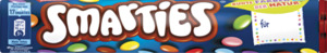 Smarties Rolle 1.22 EUR/100 g
