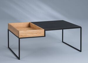 M2 Couchtisch "Levin" aus Wildeiche massiv