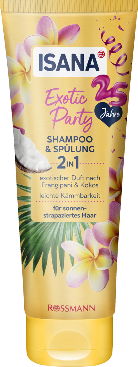 Bild 1 von ISANA 2in1 Shampoo & Spülung Exotic Party