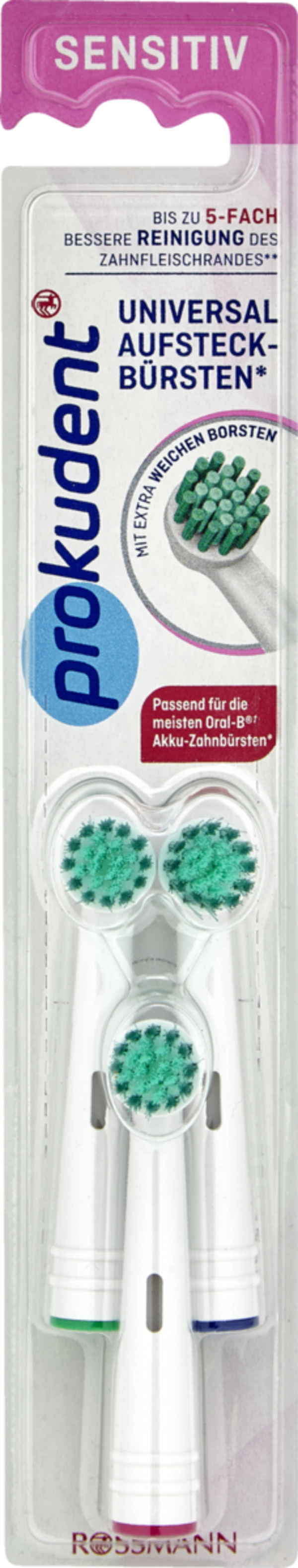 Bild 2 von Prokudent Universal Aufsteckbürsten* Sensitiv