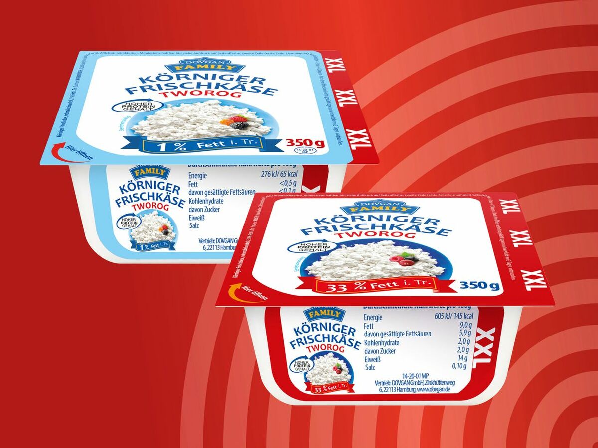 Bild 1 von Dovgan Family Körniger Frischkäse XXL