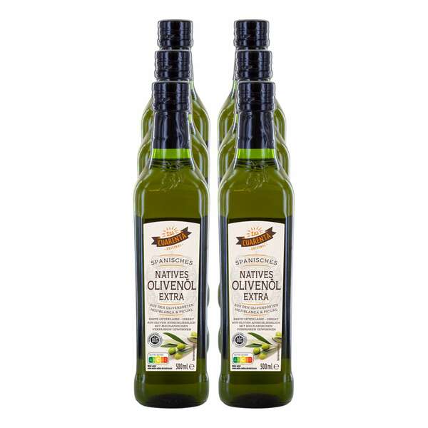 Bild 1 von Las Cuarenta Olivenöl 500 ml, 6er Pack