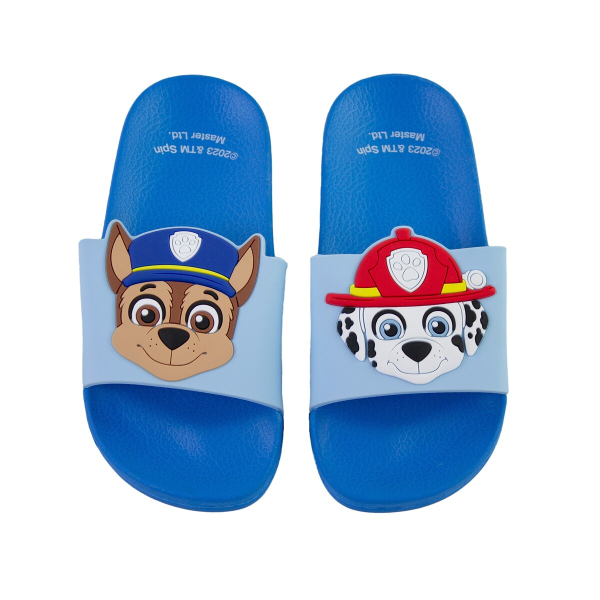 Bild 1 von Kinder Lizenz Badepantoletten Paw Patrol Jungen Blau Gr. 27/28 - versch. Ausführungen