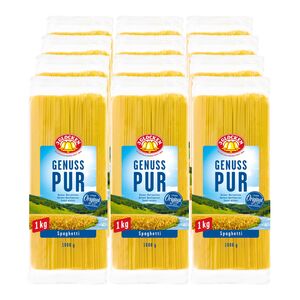 3 Glocken Genuss Pur Spaghetti 1 kg, 12er Pack