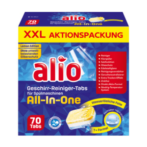 ALIO Geschirr-Reiniger-Tabs All-in-One XXL