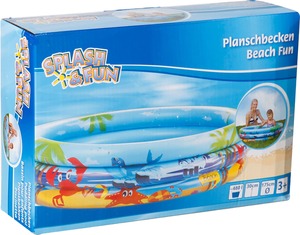 Splash & Fun Planschbecken Beach Fun # 175 cm