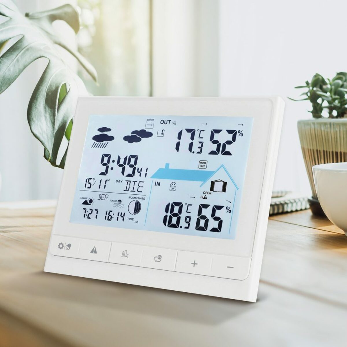 KRONTALER Digitale Funkwetterstation von ALDI Nord ansehen!