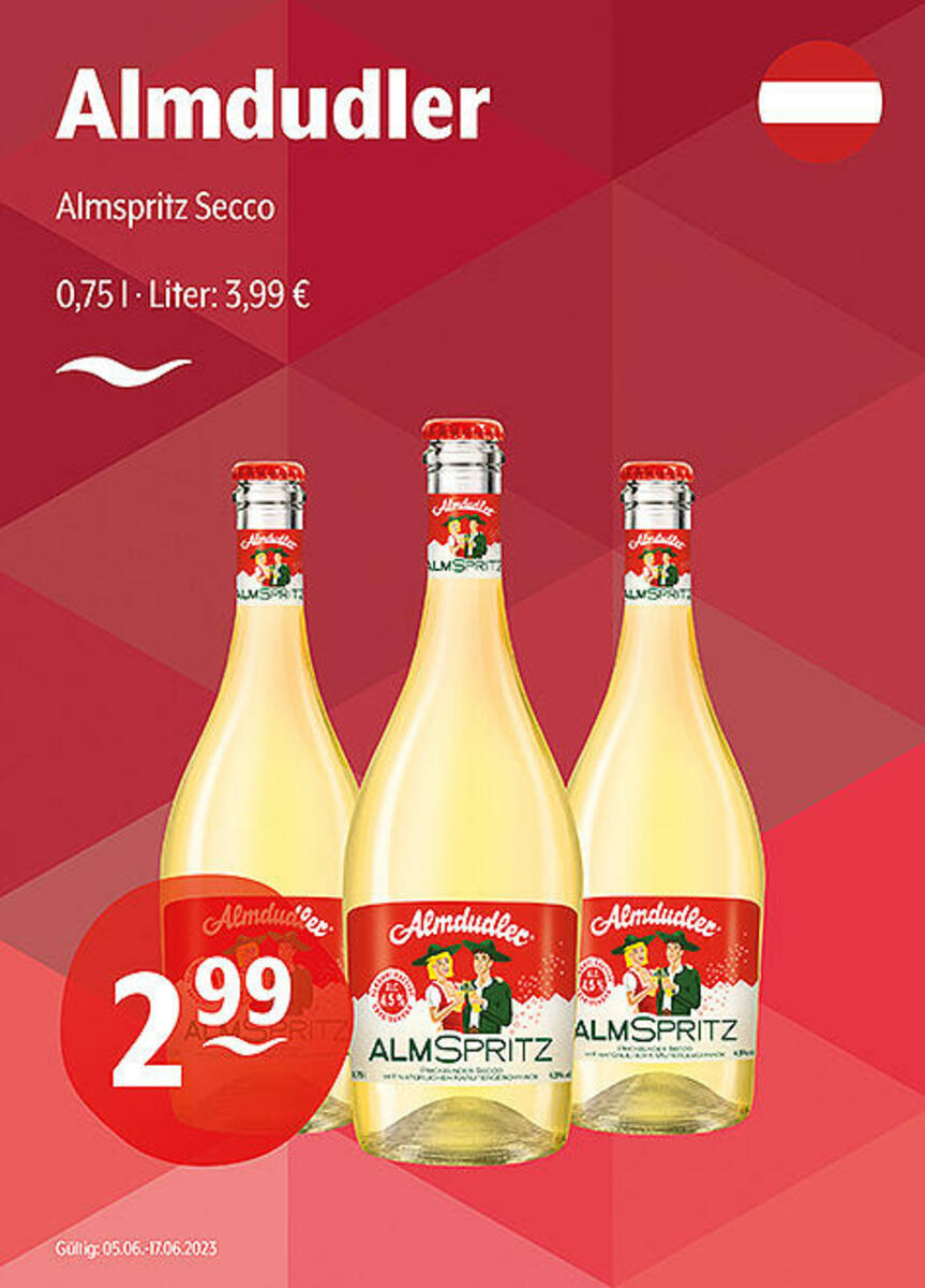 Bild 1 von Almdudler Almspritz
Secco