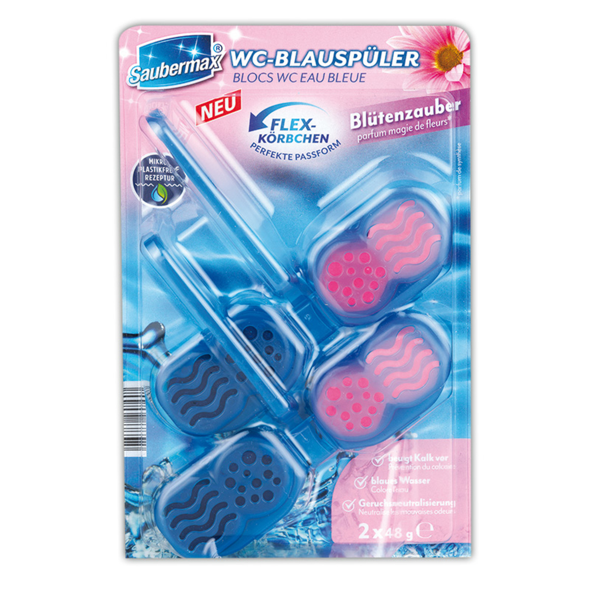 Bild 4 von Saubermax WC-Blauspüler / Türkisspüler