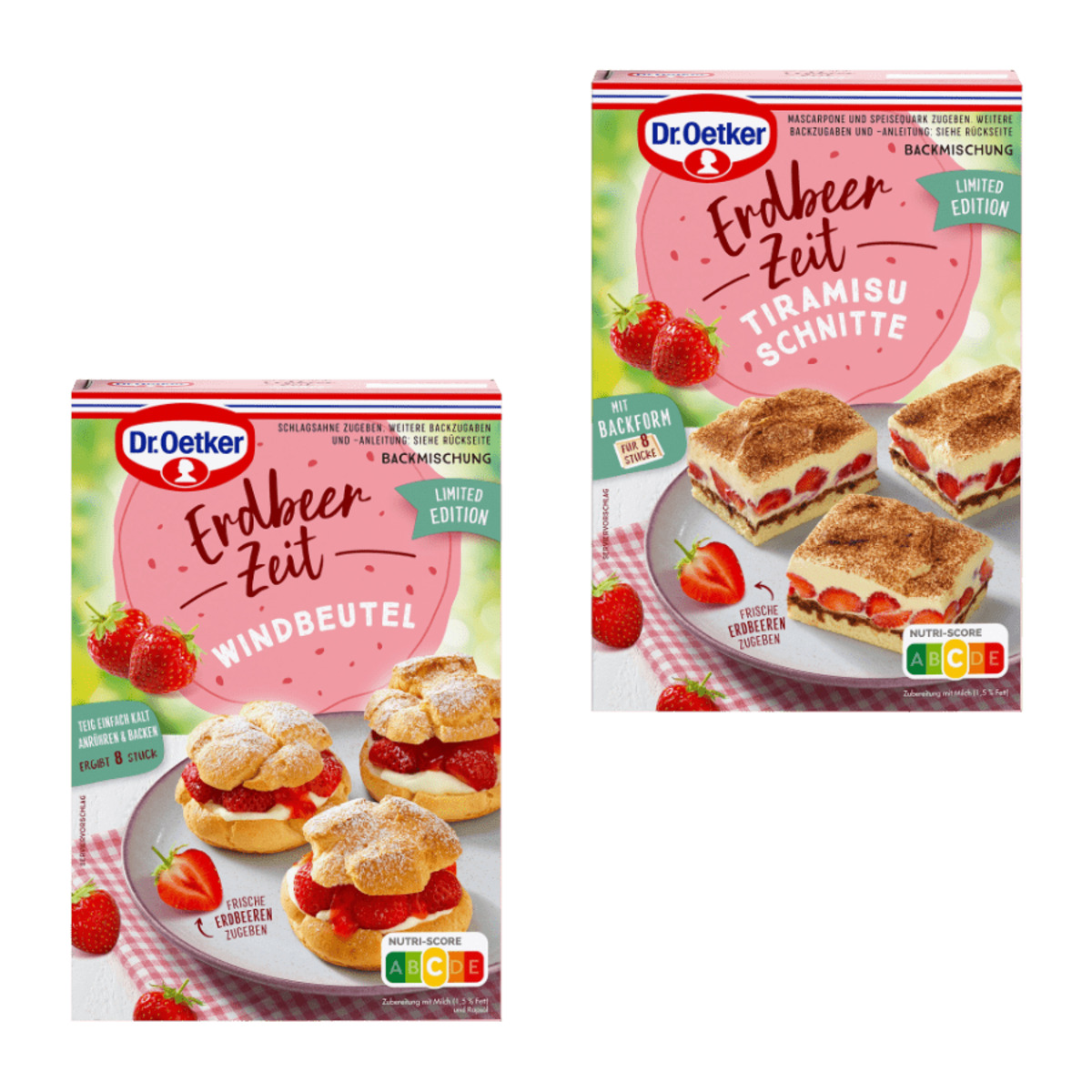 Bild 1 von DR. OETKER Backmischung Erdbeerzeit